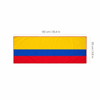 Sports Fans Cooling Towel with National Flag | 90x30 cm + Silicone Case