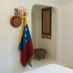 Venezuela 7 Stars Flag  Woven Throw Blanket