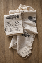 Decorative 100% Cotton Kitchen Towels | Native Fish of Corrientes, Argentina