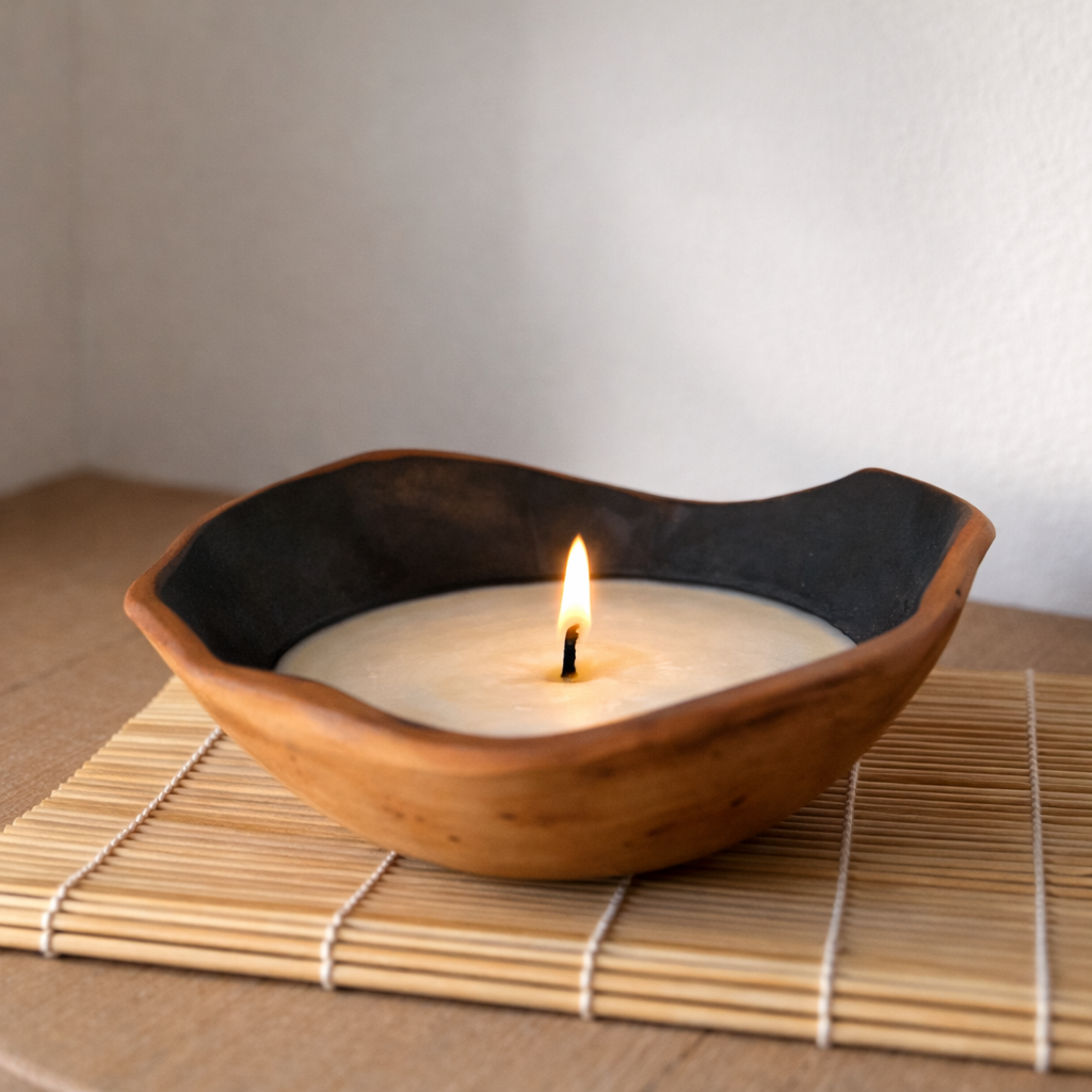 Handmade 'Tierra' Candle | Soy Wax | Caramel & Coffee Scent