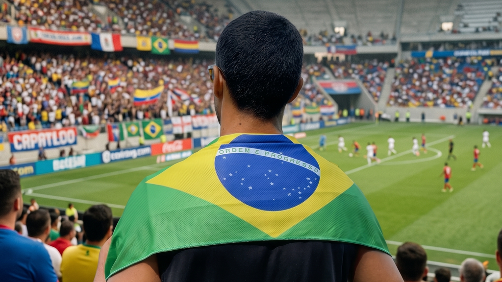 Brazil Fan Bundle – Flag Blanket + Cooling Towel | Limited Edition