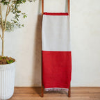 Peru Flag Woven Throw Blanket