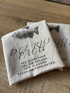Decorative 100% Cotton Kitchen Towels | Native Fish of Corrientes, Argentina