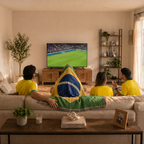 Brazil Fan Bundle – Flag Blanket + Cooling Towel | Limited Edition