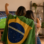 Brazil Fan Bundle – Flag Blanket + Cooling Towel | Limited Edition