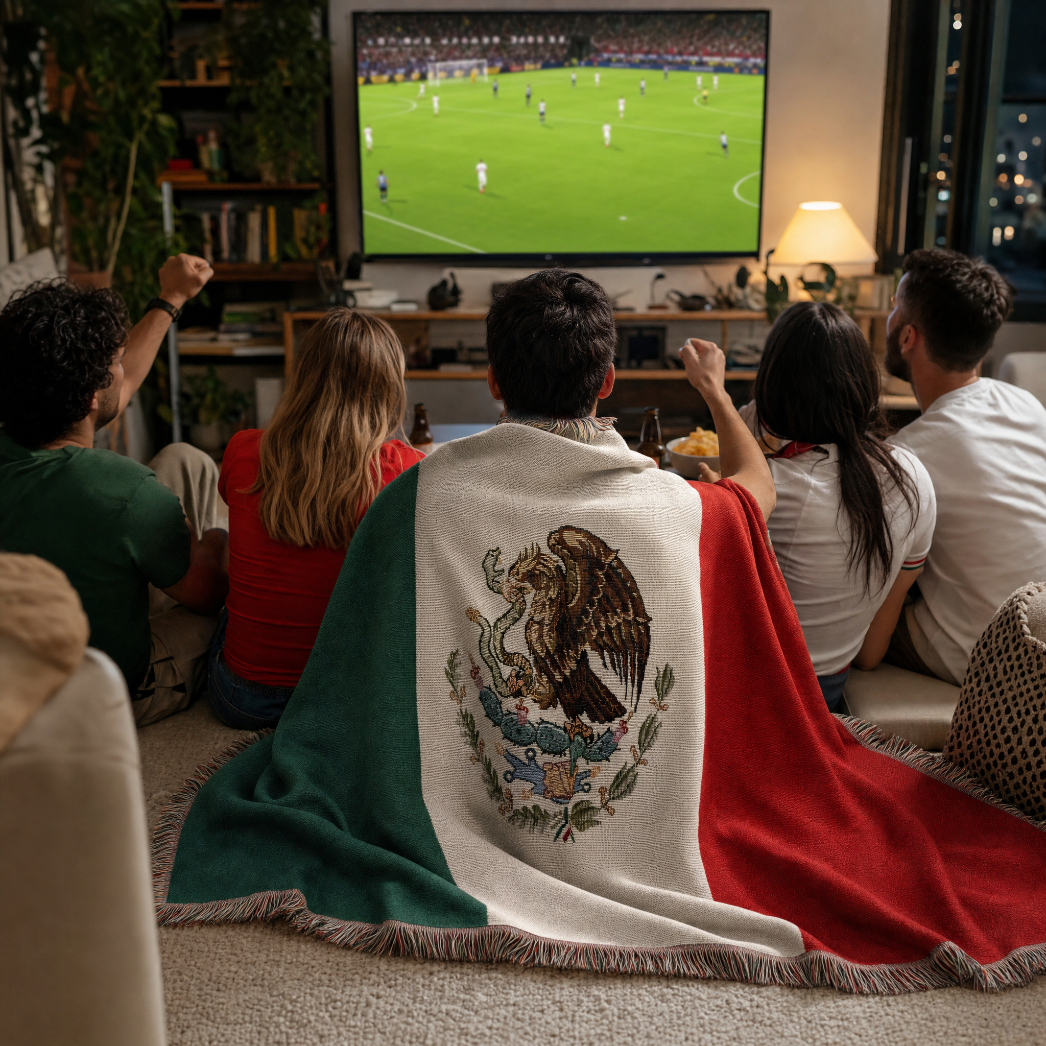 Mexico Fan Bundle – Flag Blanket + Cooling Towel | Limited Edition